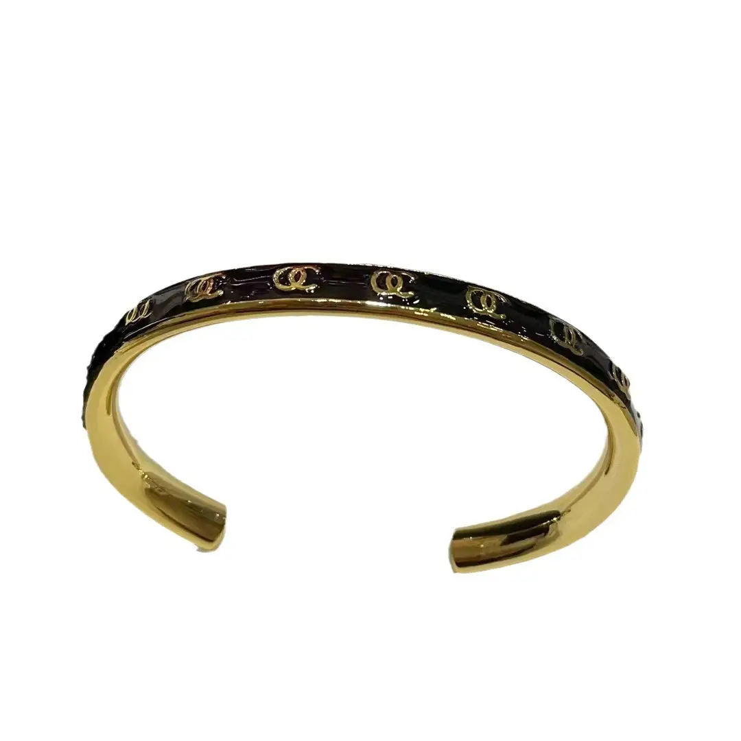 Double C Bracelets Black White Gold Pakistani Women