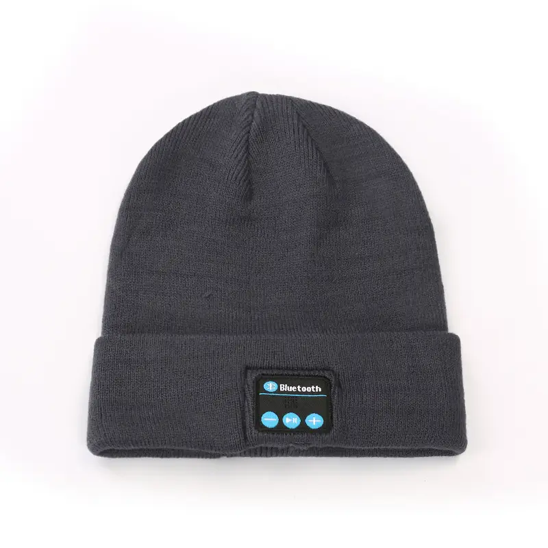 Bluetooth Music Hat V5.0 Waterproof Black