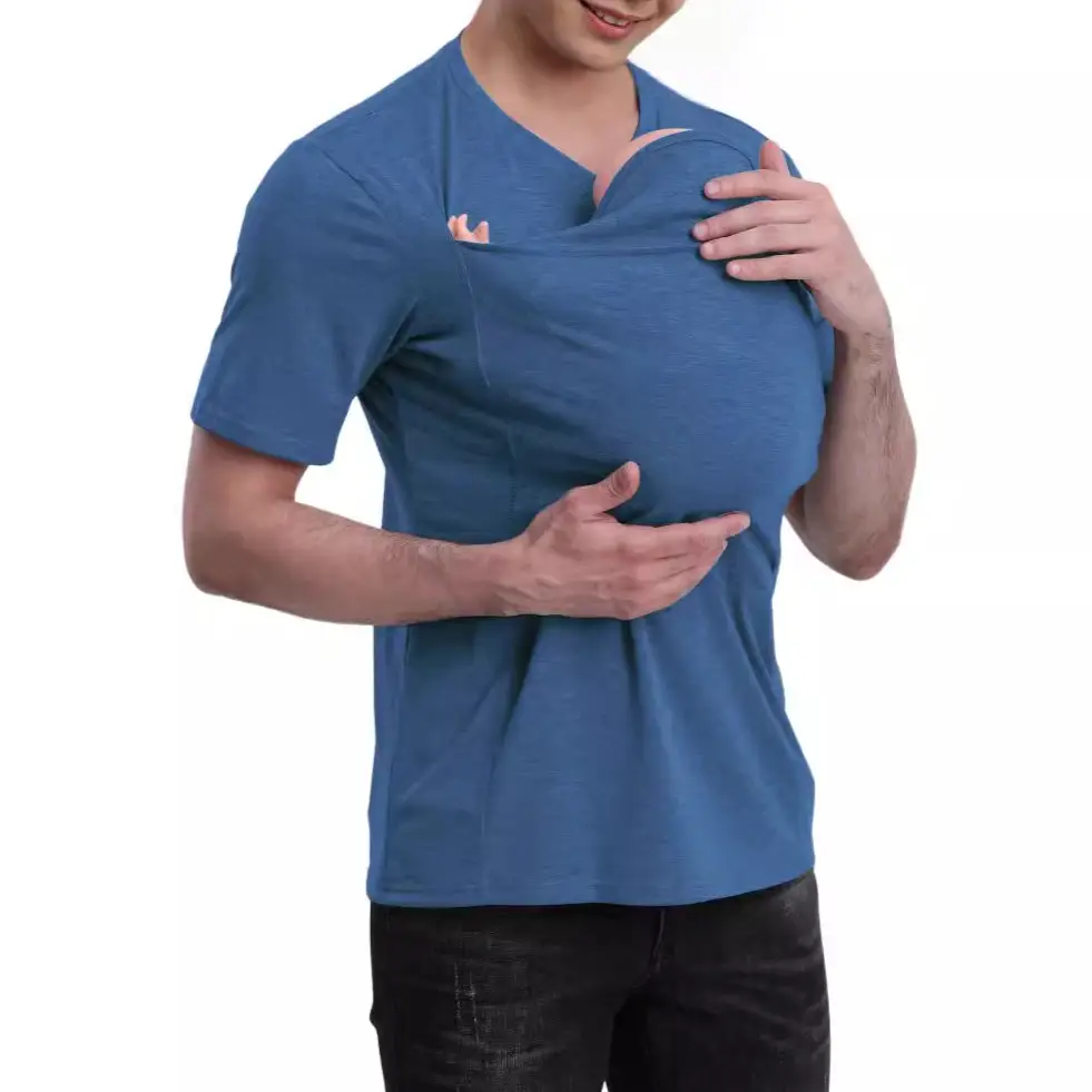 Men Kangaroo Neck T-Shirt Multi Color Comfort Wear