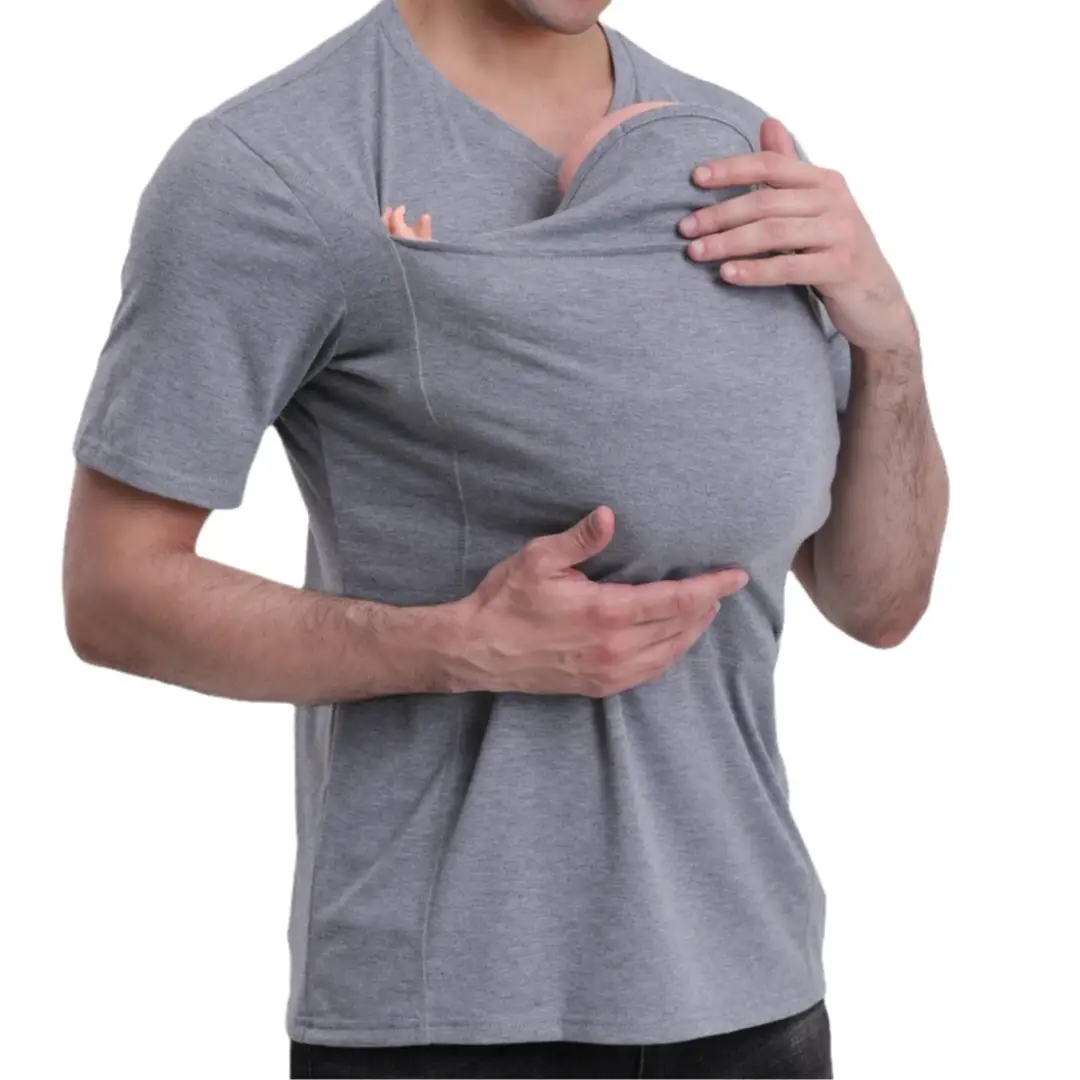 Men Kangaroo Neck T-Shirt Multi Color Comfort Wear