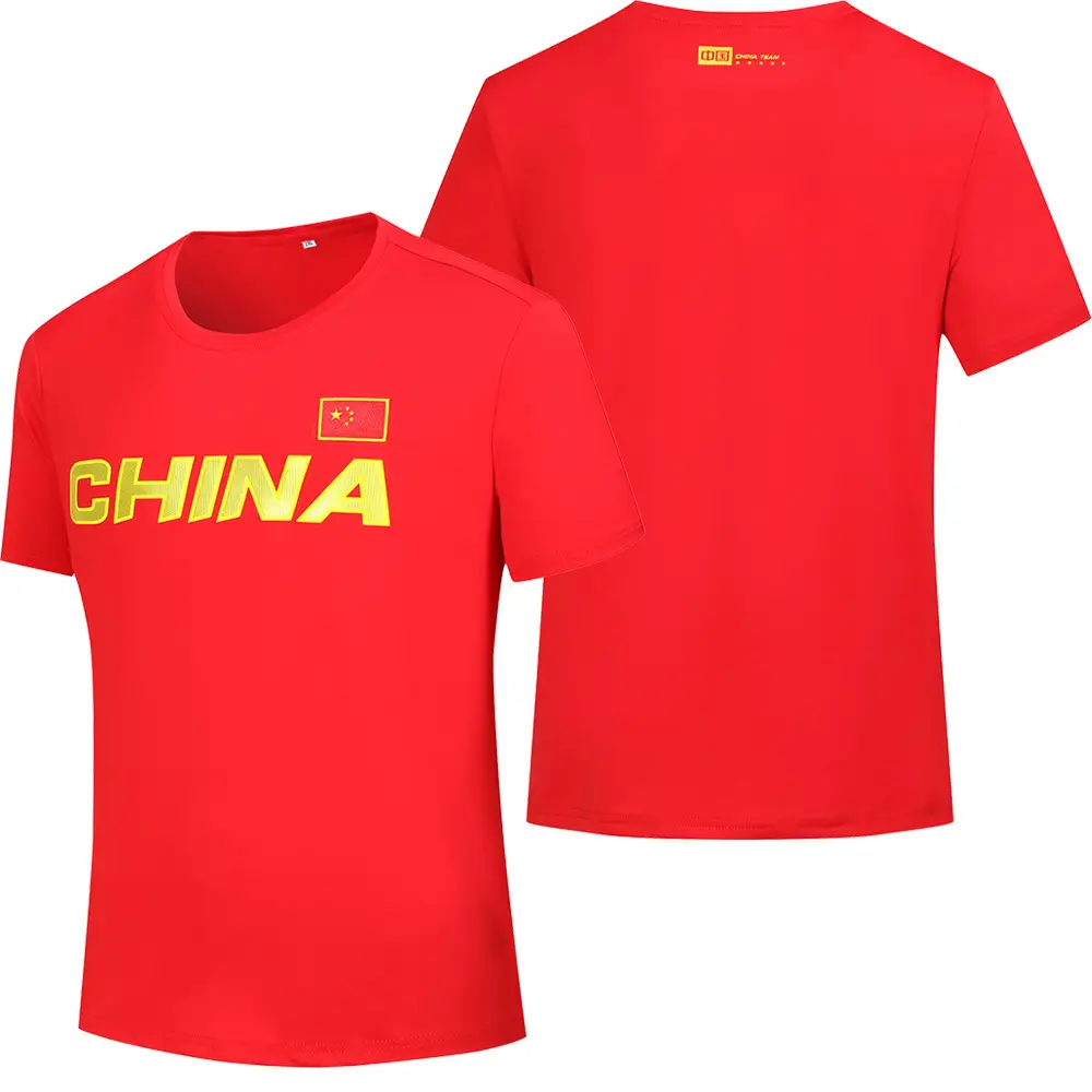 Women Ice Cool Sports T-Shirt Red Summer