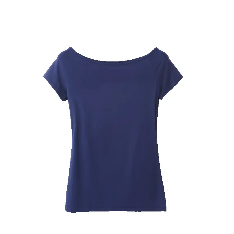 Women Slim Fit Modal T-Shirt Summer White