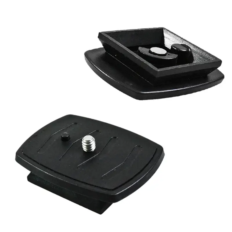Universal Quick Release Plate for Camera Tripod Black