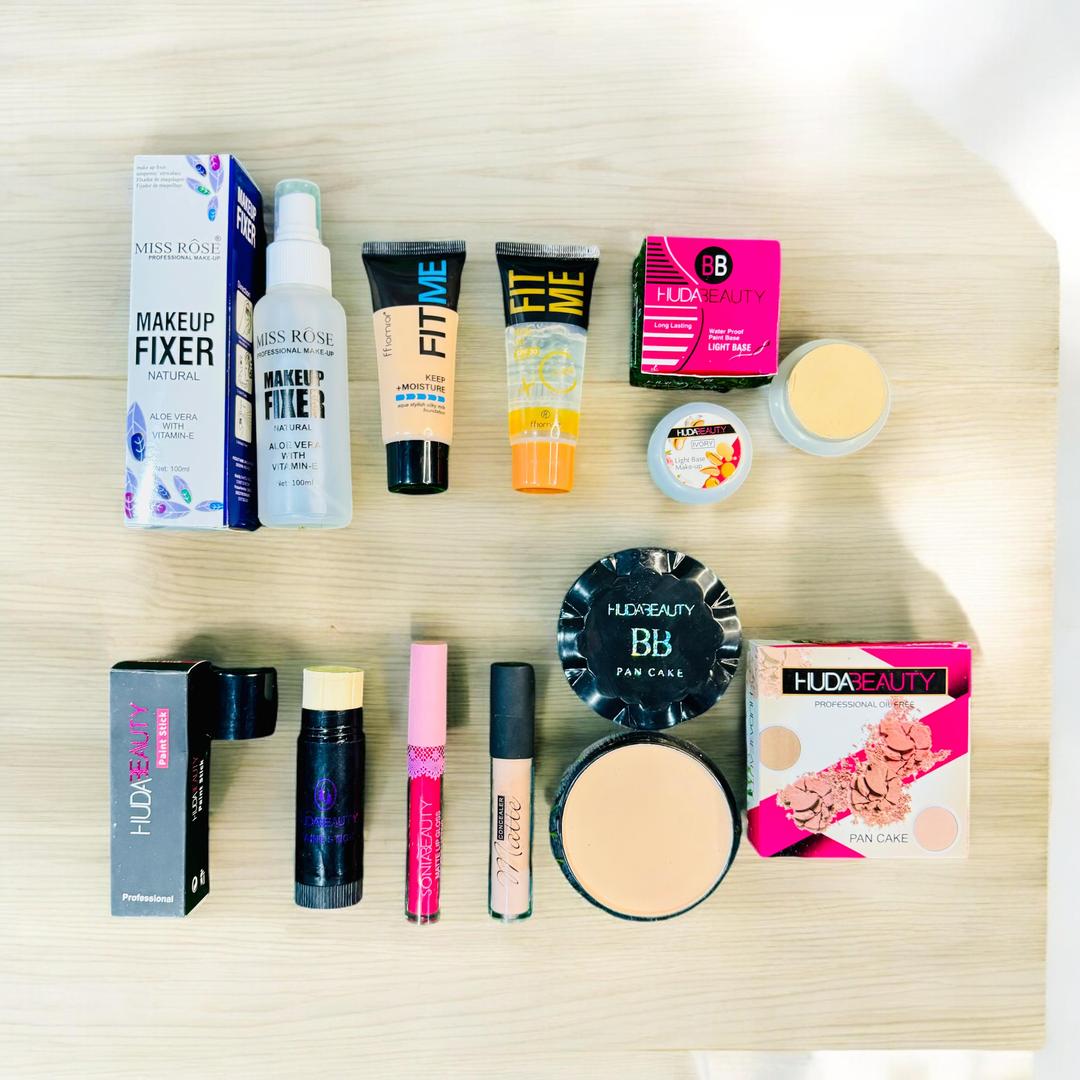 8-in-1 Makeup Set for Pakistani Skin & Weather