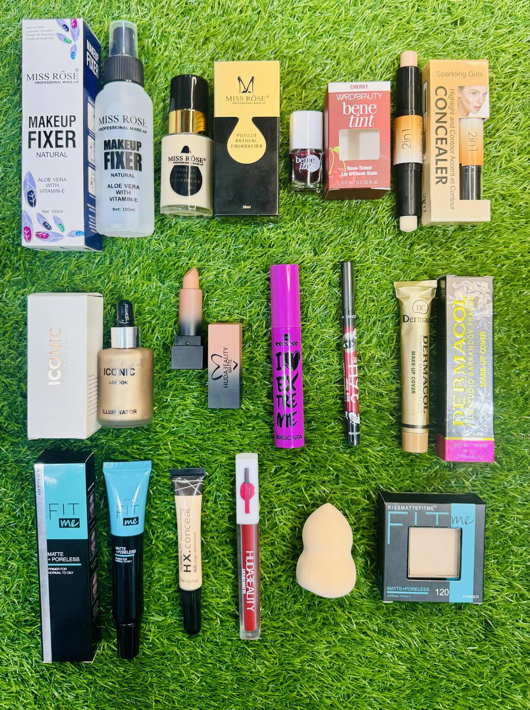 14-in-1 Makeup Kit for Pakistani Skin & Weather