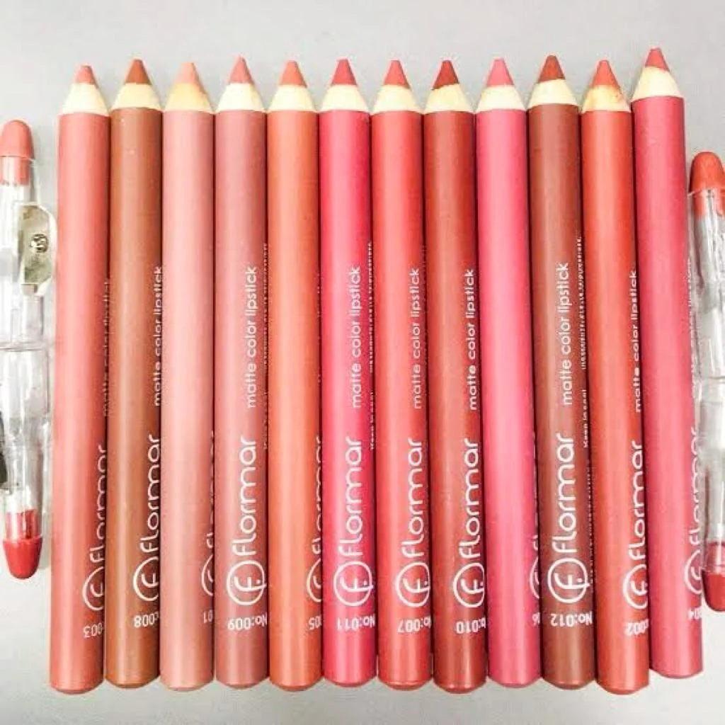 Matte Lip Pencil Pack of 12 Shades