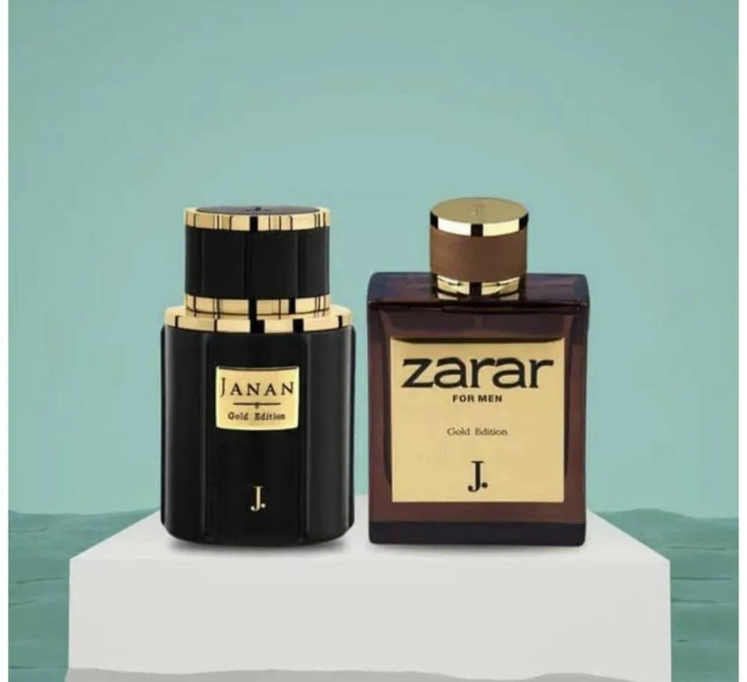 Sweat Resistant Unisex Perfume Set 100ml Black Gold