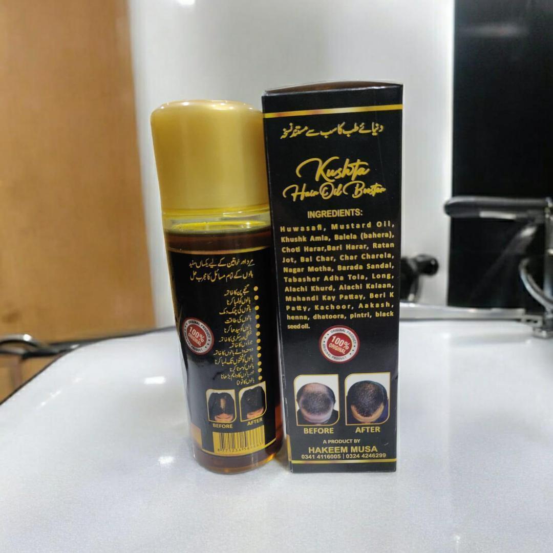 Premium Quality Kushta Hair Oil 120ml Anti-Hair Fall Shine