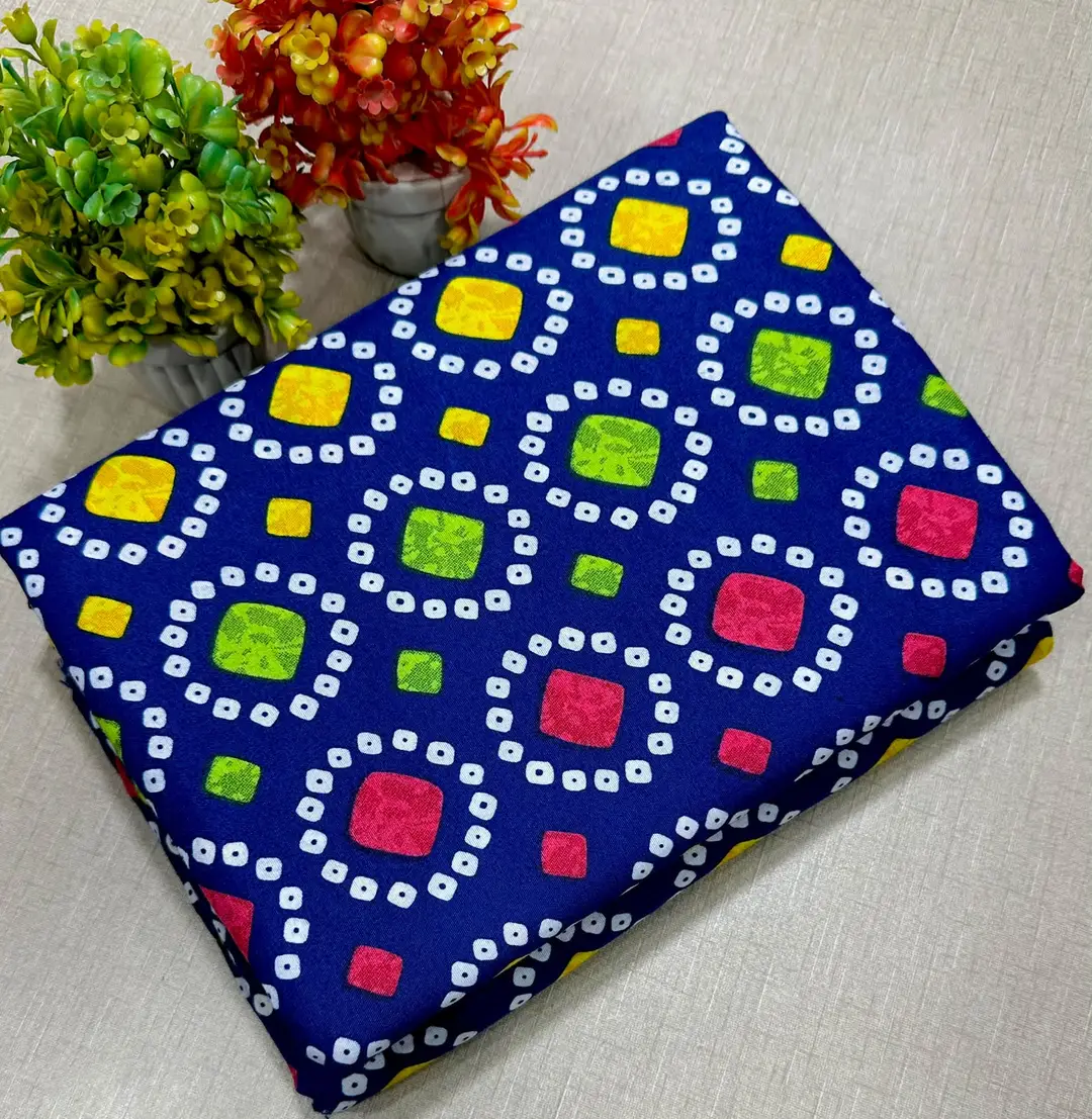 2 Pcs Women's Unstitched Printed Suit