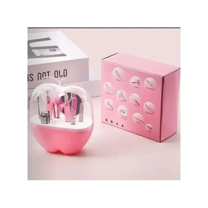 8 Pcs Apple Shape Manicure Kit