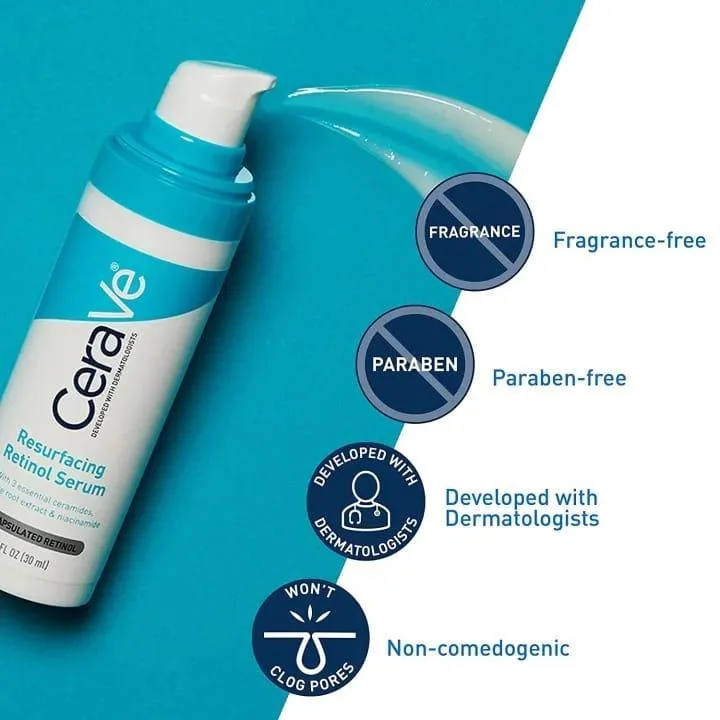 CeraVe Resurfacing Retinol Serum 1 Fl Oz
