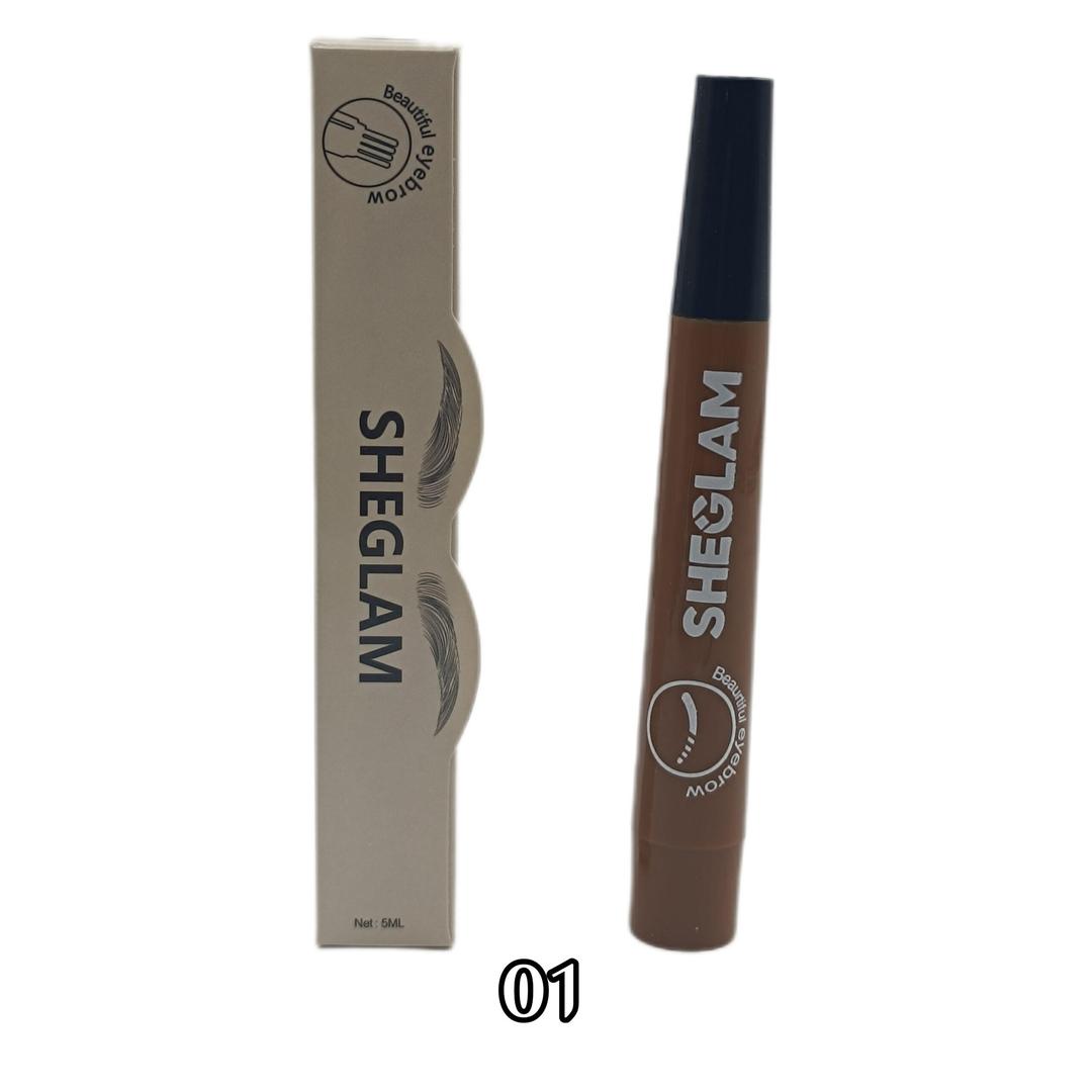 Waterproof Eyebrow Pen 6 Colors 24Hr
