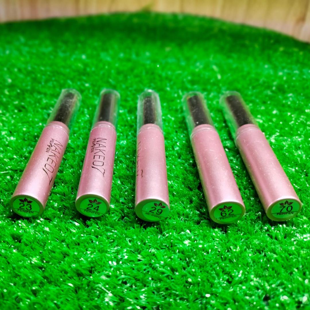 High Pigment Lipstick Pack of 3 - Nude Coral Cherry