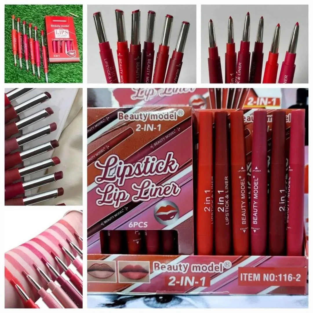 Hydrating High Pigmented Lip Set - 1 Set for Bold and Flawless Lips