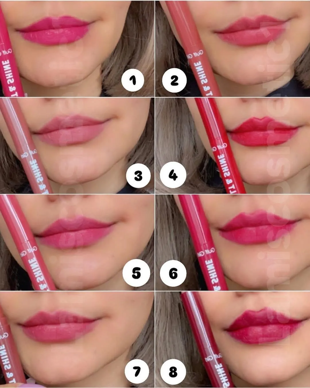 High Pigment Velvet Matte Lipstick Pack of 8