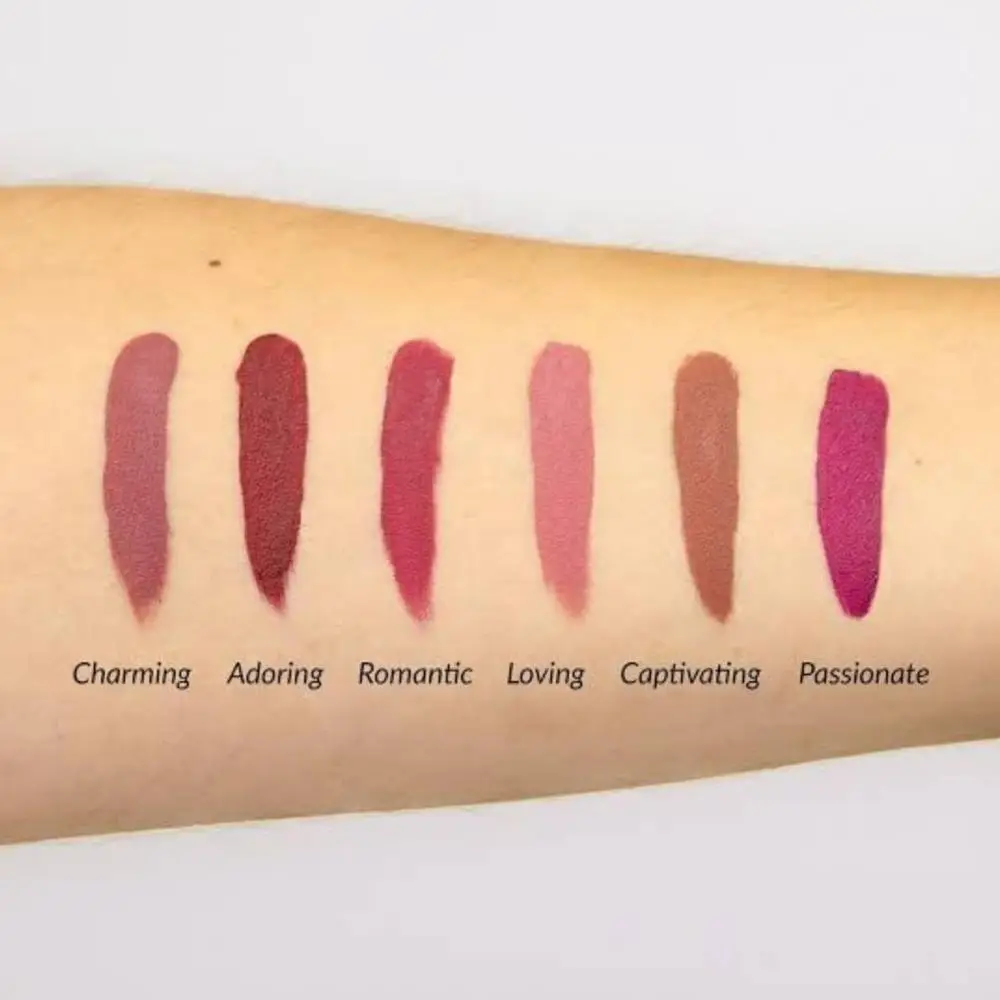 6 Pcs High Pigmented Flavored Lip Gloss