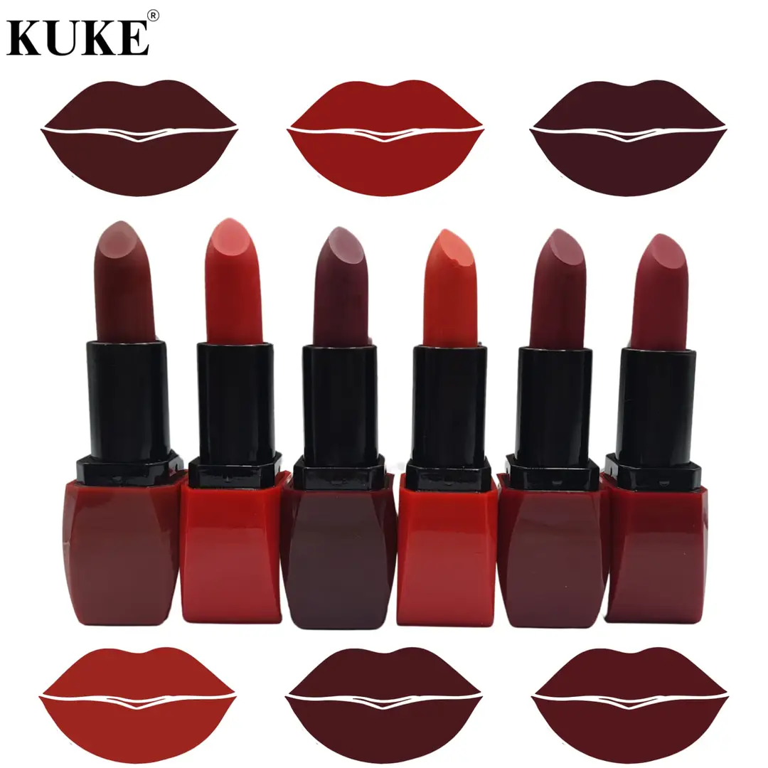 Fitme High Pigmented Velvet Matte Lipstick Set, Pack Of 6
