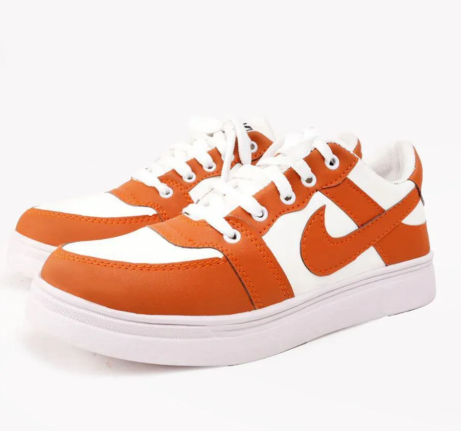 Men's Mustard Rexine Sneakers Size 39-44 Formal Casual