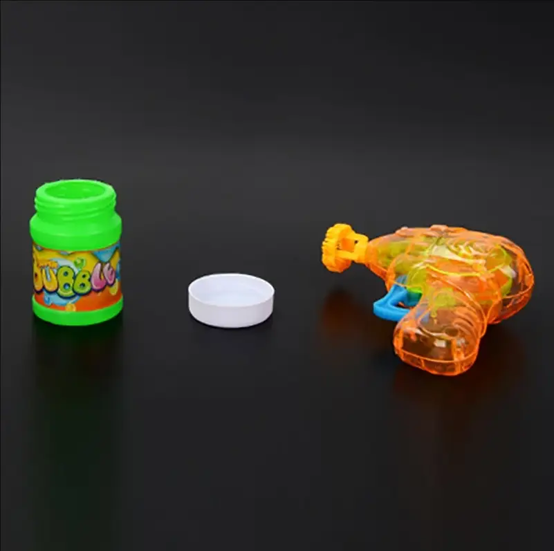 Cute Bubble Blower Toy With Lights and Bubble Soap Included For Kids