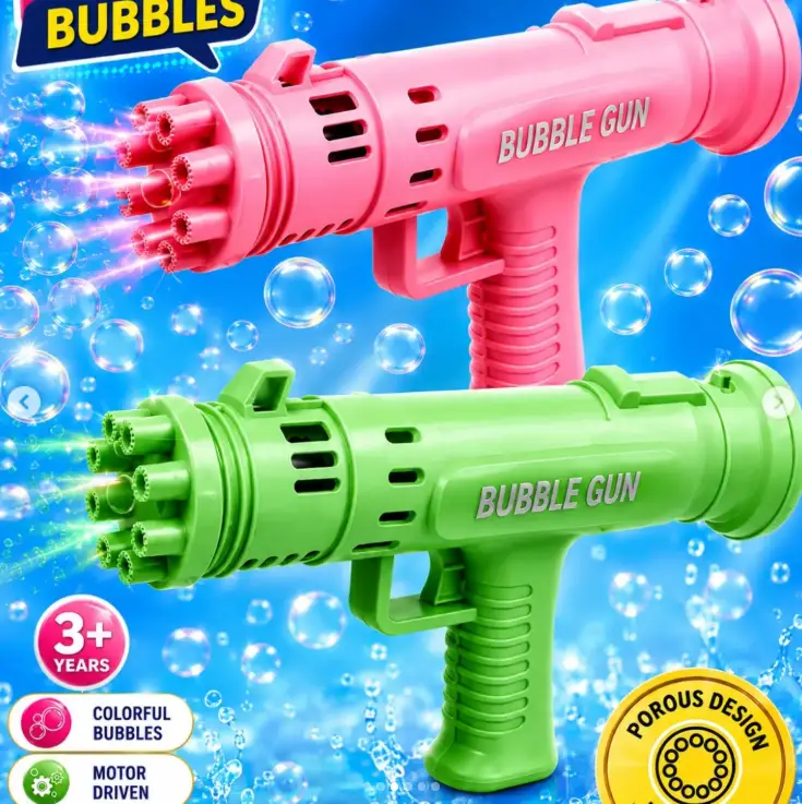 Boy's Plastic Electric Drive Set Bubble Gun (3c6t0)