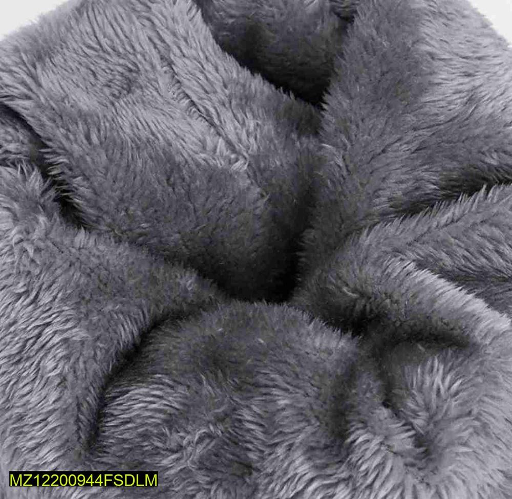 Winter Beanie & Neck Warmer Set Wool Fleece Unisex Warm