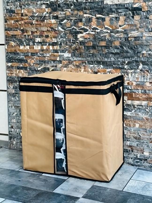 Transparent Storage Bag 19x19x11 Inch Non-Woven Heavy Duty