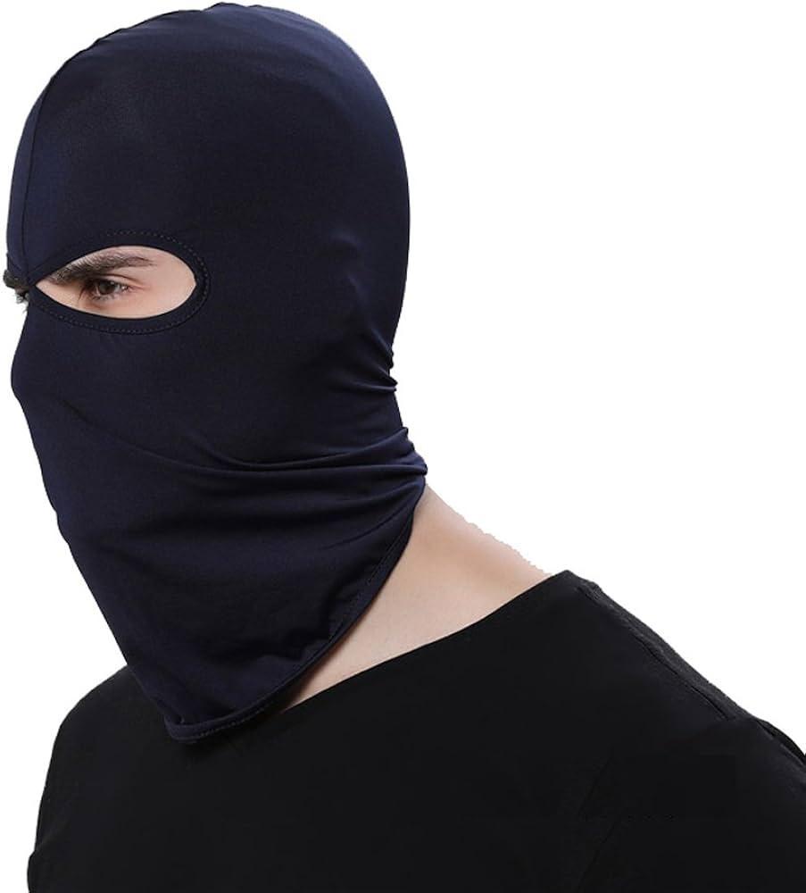 Premium Fleece Balaclava Black Unisex Winter Warm Cap