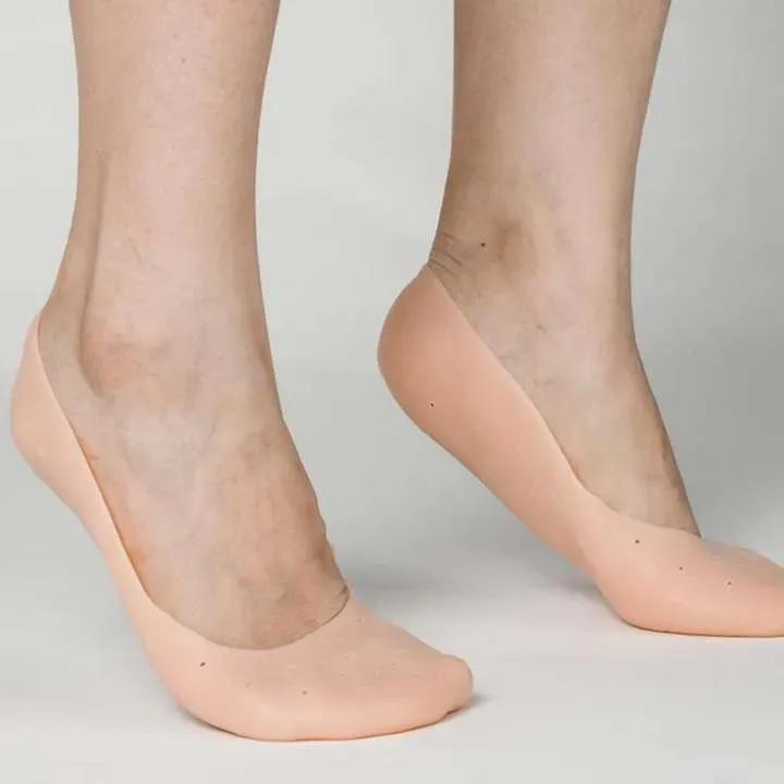 Anti-Crack Heel Socks Silicone Unisex Daily Wear