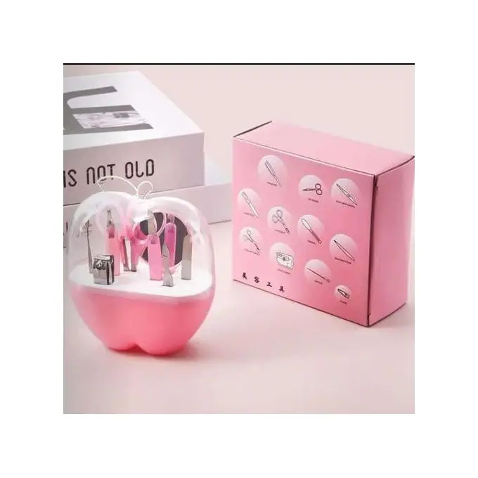 8 Pcs Apple Shape Manicure Kit