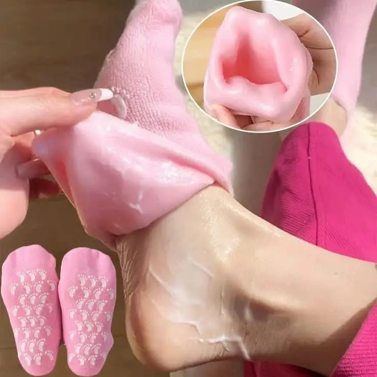 High Quality Moisturizing Gel Socks, 1 Pair