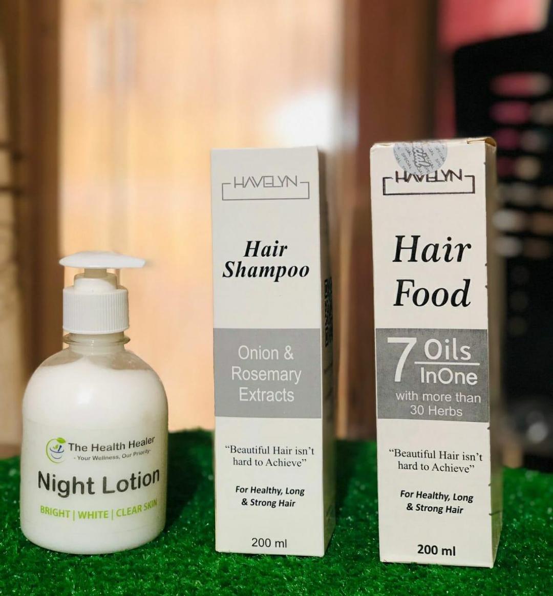 3 in 1 Skincare & Haircare Bundle for Skin & Hair