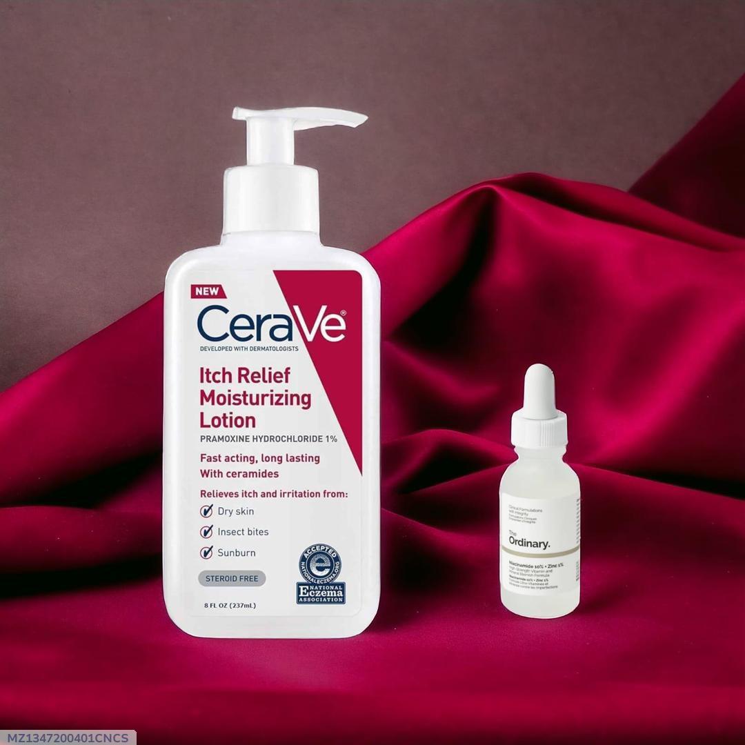 Niacinamide Serum & Facial Cleanser 2 in 1 Skincare Bundle