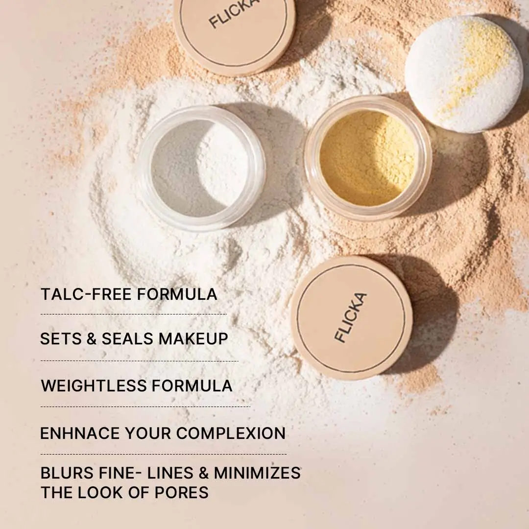 Flicka 2 In 1 Primer + Loose Powder Deal
