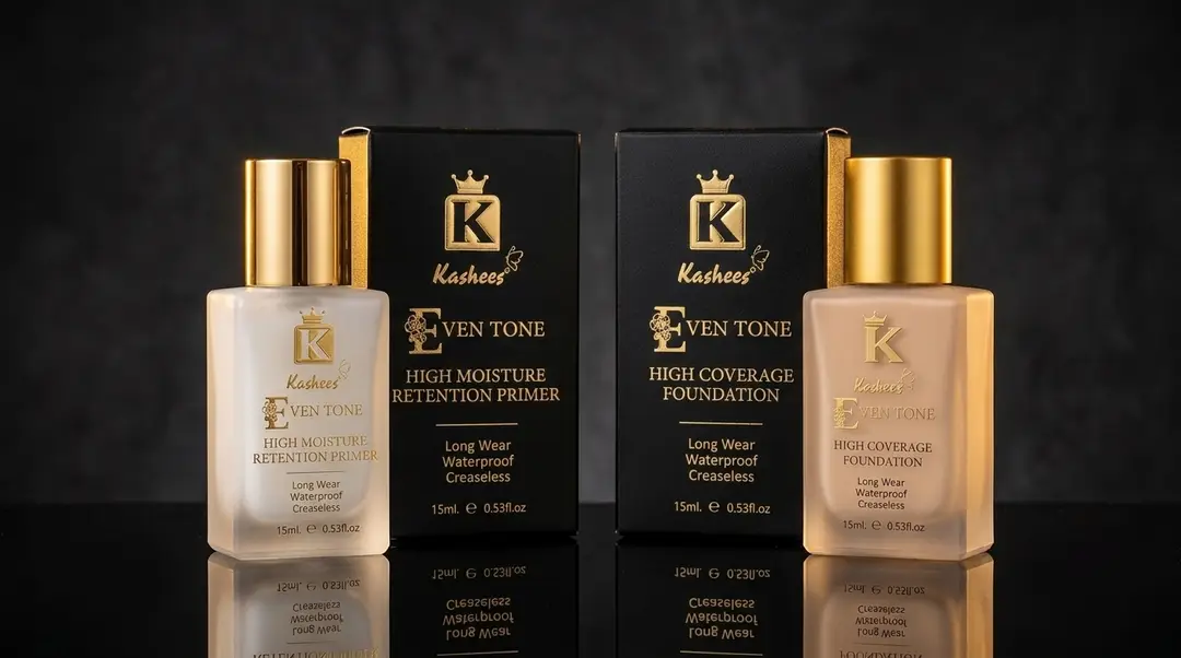 Kashee's Eventone Foundation + Primer Deal, (30ML+15ML)