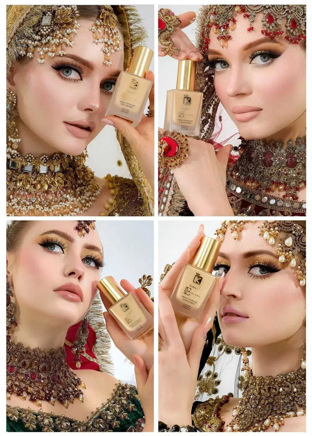 Kashee's Eventone Foundation + Primer Deal, (30ML+15ML)