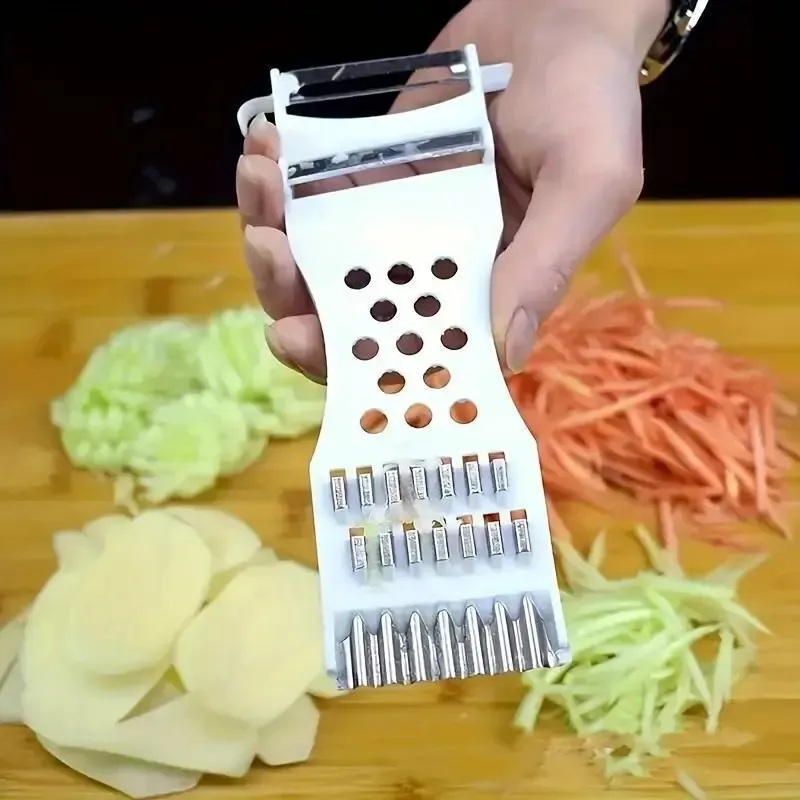 5-in-1 Vegetable Slicer Cutter Peeler Grater 2 Pcs