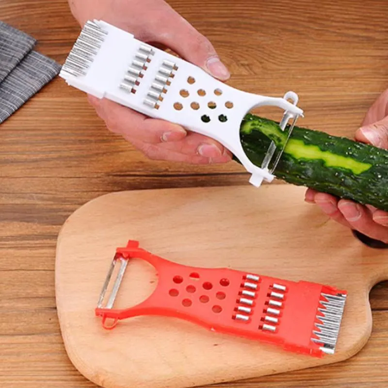 5-in-1 Vegetable Slicer Cutter Peeler Grater 2 Pcs