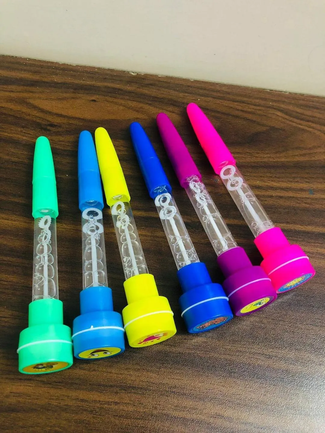 4-in-1 Multifunction Stamp Bubble Ball Pen for Kids Birthday Party Gift