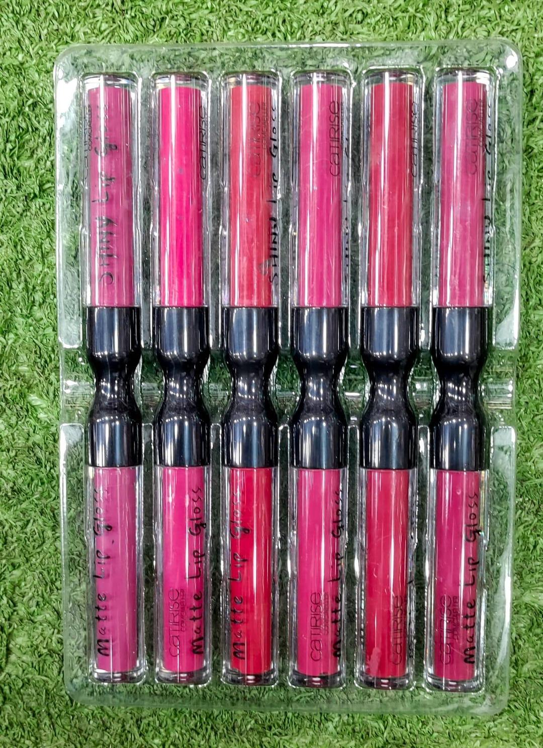 Catirise Matte Shiny Lip Gloss Pack of 6