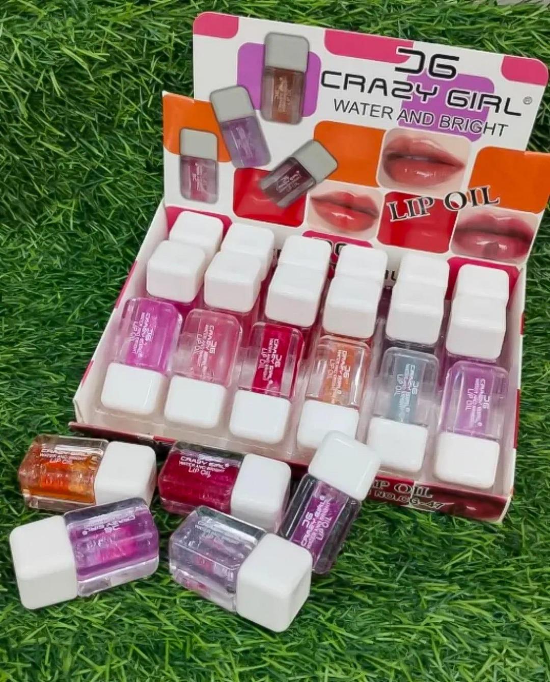 Hydrating Lip Oil Glossy Finish Cherry Peach Shades
