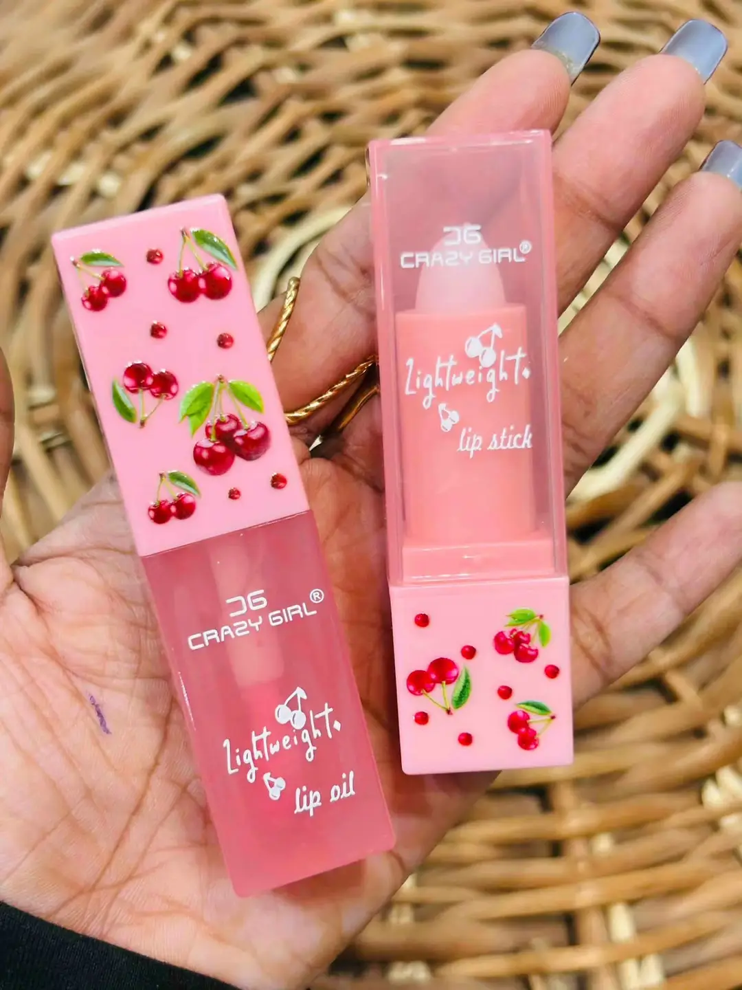 2 In 1 Crazy Girl Lip Oil + Lip Balm Set, Buy 1 Get 1 Free