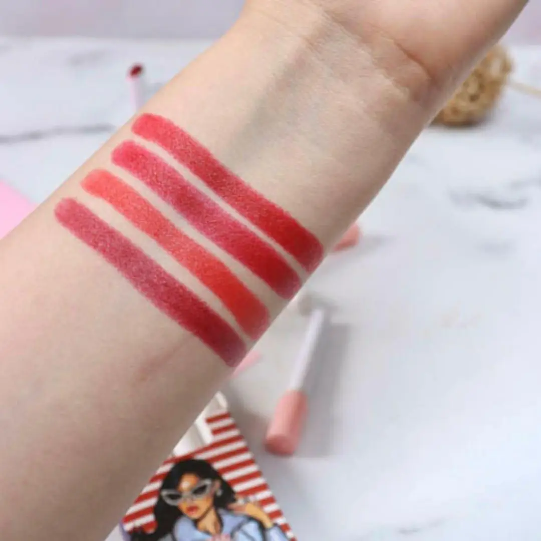 WB 4 Pcs High Pigmented Smoke Lipstick