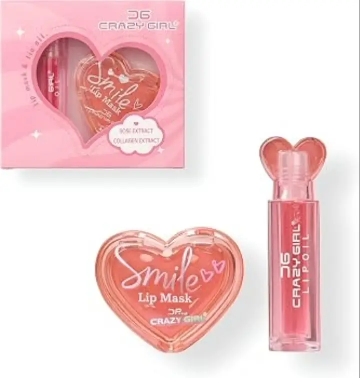 2 In 1 Lip Oil + Lip Mask Set