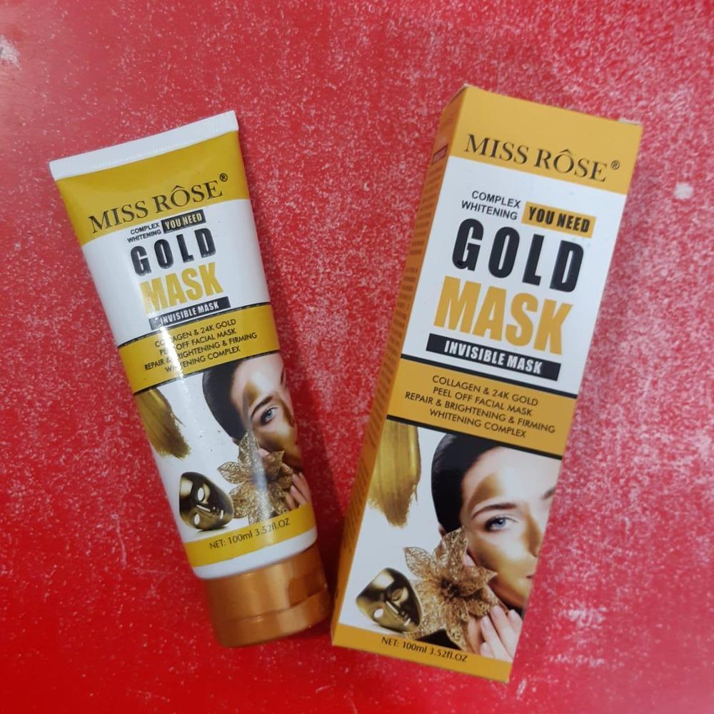 Miss Rose Gold Whitening Peel Off Mask 100ml