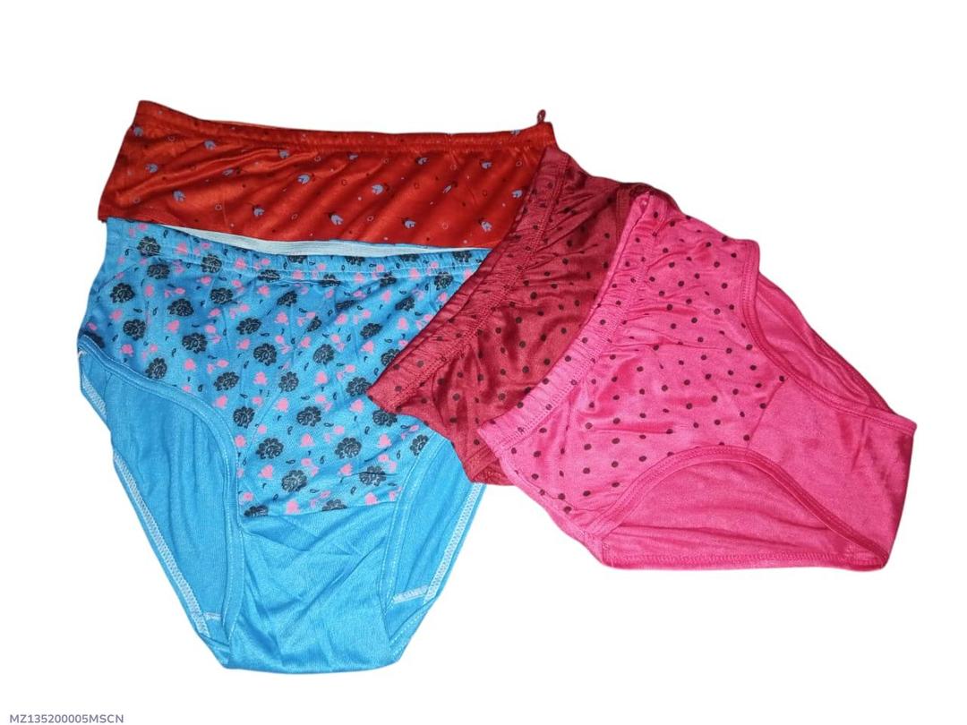 Women Cotton Printed Panties Blue S to XL