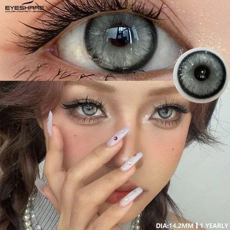Premium Grey Contact Lenses for Pakistani Beauty Lovers