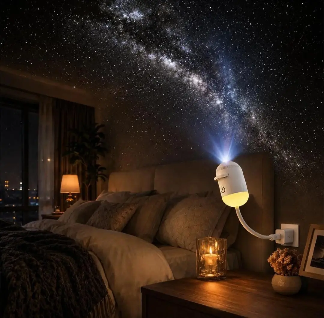 USB Ceiling Moon Earth Projector  Atmosphere Light