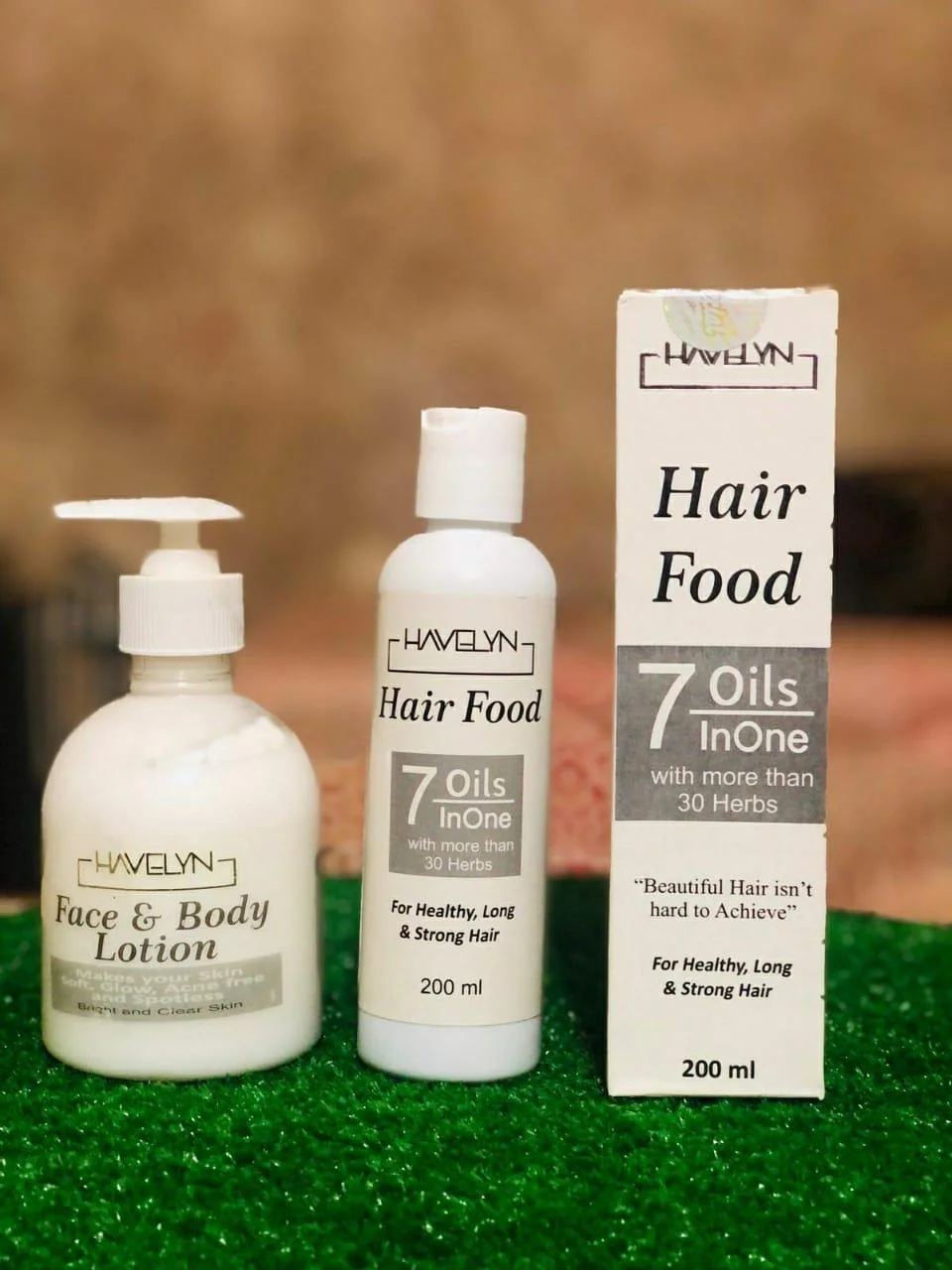 2 in 1 Skincare & Haircare Bundle - Body Lotion & Hair Oil Set