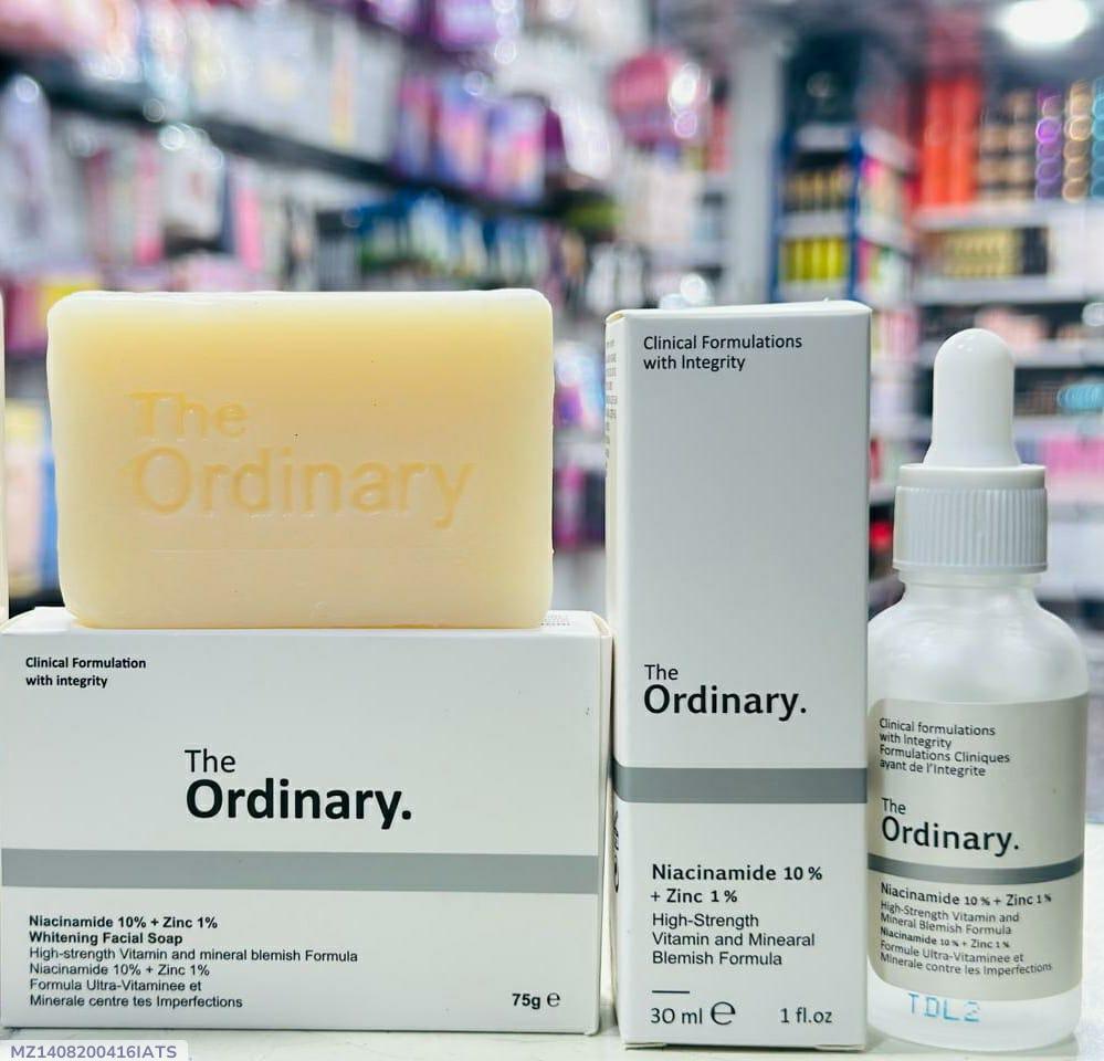 Niacinamide Whitening Facial Soap & Serum Duo
