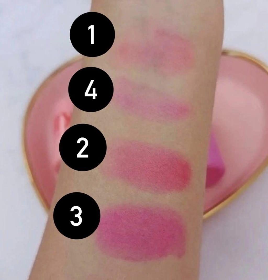 Jelly Blush Stick Light Coverage Pink Red Shades